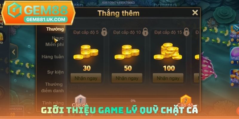 Giới thiệu game Lý Quỳ chặt cá