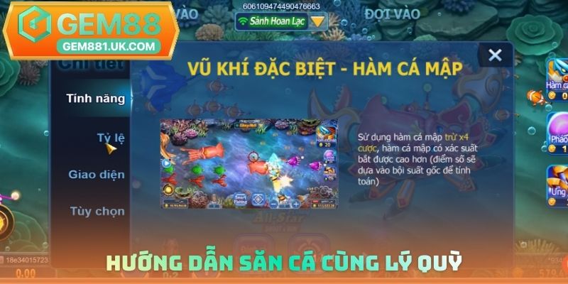 Hướng dẫn săn cá cùng Lý Quỳ