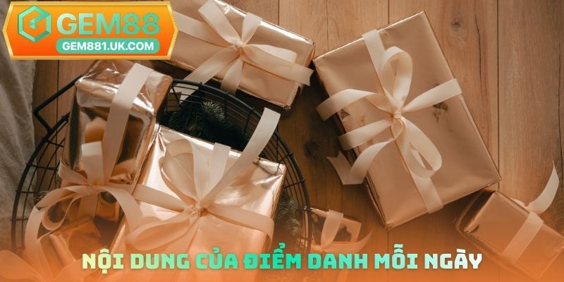 Nội dung của Điểm danh mỗi ngày