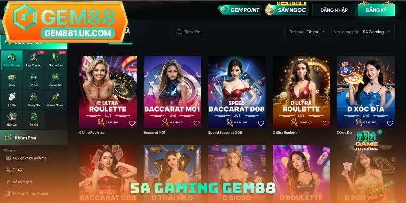 Baccarat SA Gaming