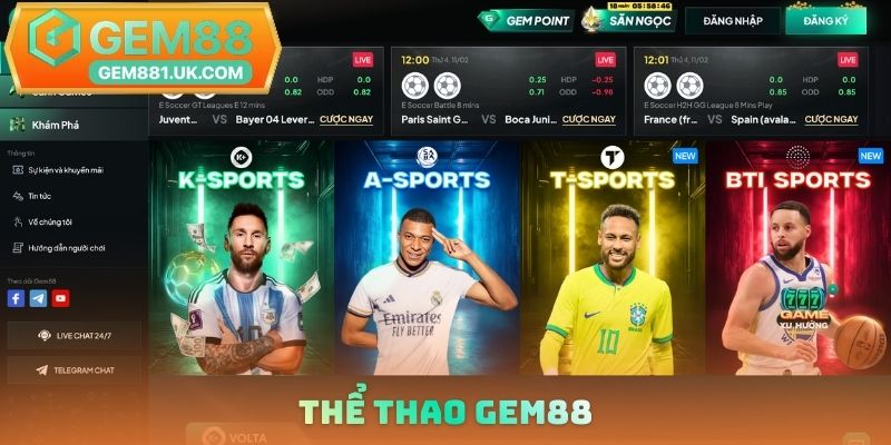 Thể thao Gem88